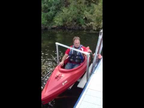 Kayak lift - YouTube