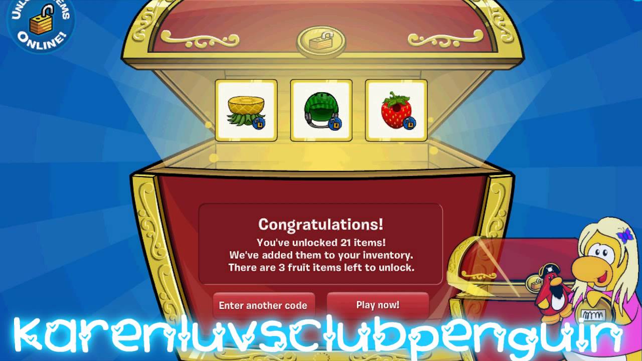 Club penguin coupon code 2018
