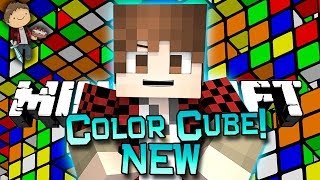 Minecraft: NEW Color Cube Snapshot Mini-Game w/Mitch & Friends!