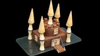 Ritterburg-Kuchen/Schlosskuchen für Jungen (Castle Cake For  Boys)