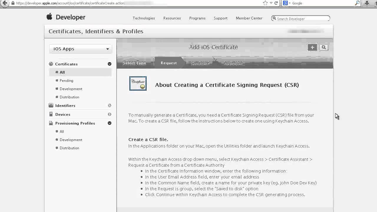 apple distribution certificate but its private key is not installed