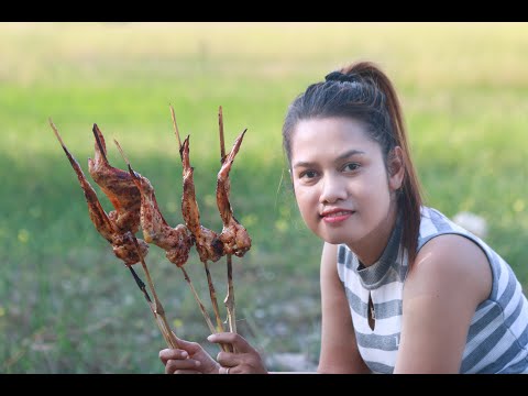 Chicken Wings Grilled Recipe- Funny Cooking Videos