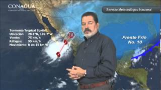 Aviso Especial Tormenta Tropical Sonia