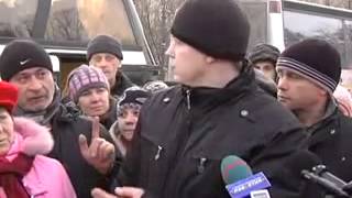 Боевики #Евромайдана напали на харьковчан, едущих в автобусе в Киев