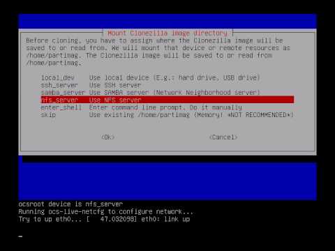 ... Part 2/3: image migration to VMWare using Clonezilla - NFS - YouTube