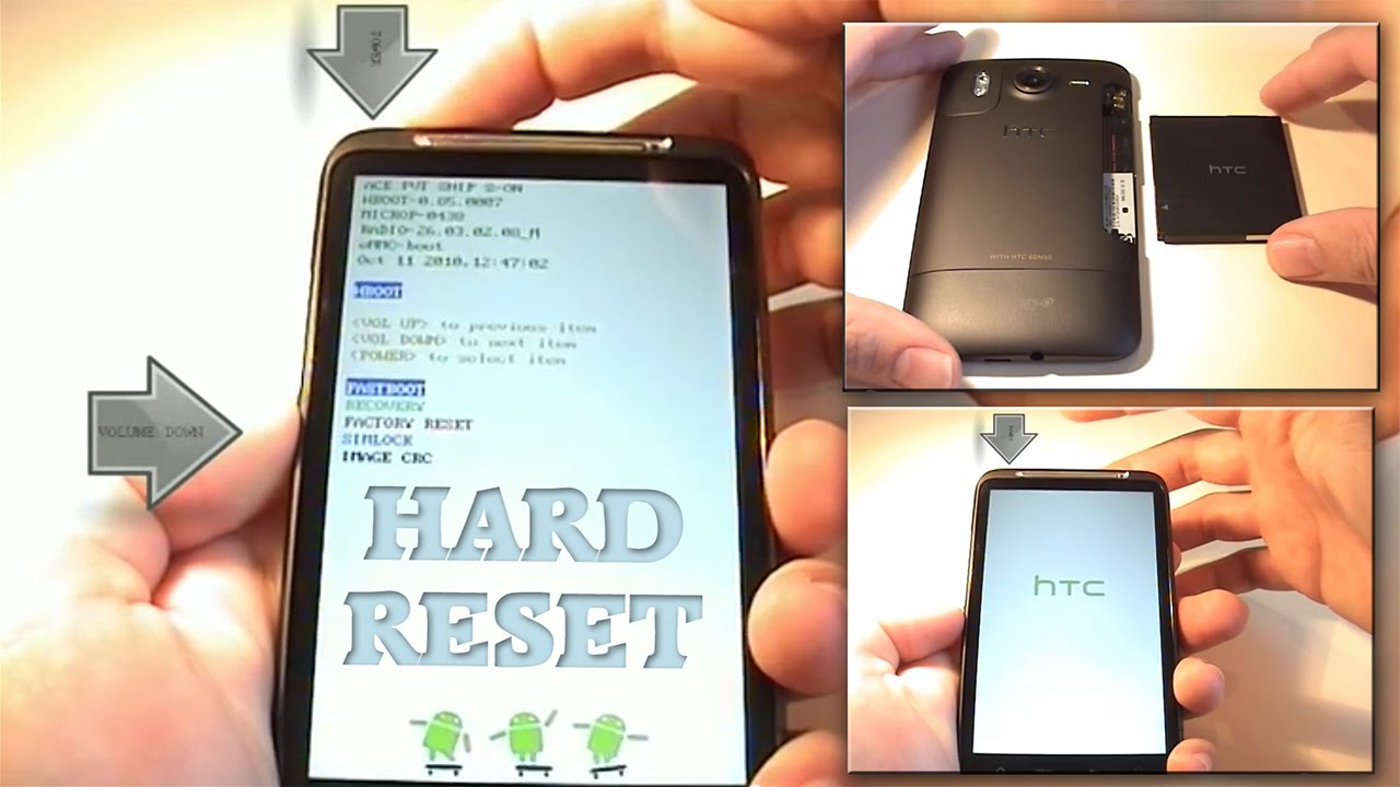 Htc hd a9191 как сделать хард ресет Htc hd a9191 как сделать хард ресет