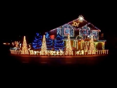 The Best Christmas Lights Display in the World - YouTube