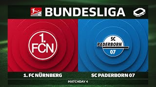 1. FC Nürnberg vs. SC Paderborn 07 | Matchday 4 — Bundesliga 2 2025/26