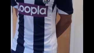 West Bromwich Albion unveil new 2013/14 home kit