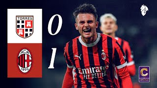 A fantastic goal by Sia seals the Coppa Italia match | Torres 0-1 Milan Futuro | Highlights