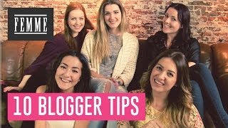 10 blogger tips - FEMME