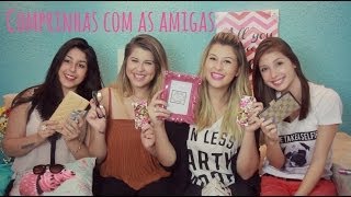 Comprinhas com as amigas na 25 de Março