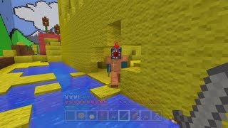 Minecraft Xbox - Hunger Games In The Magic Garden - Round 2