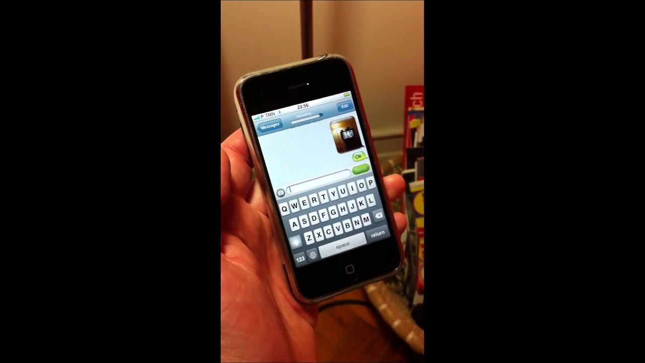 iPhone 2G whited00r 5.1 - YouTube