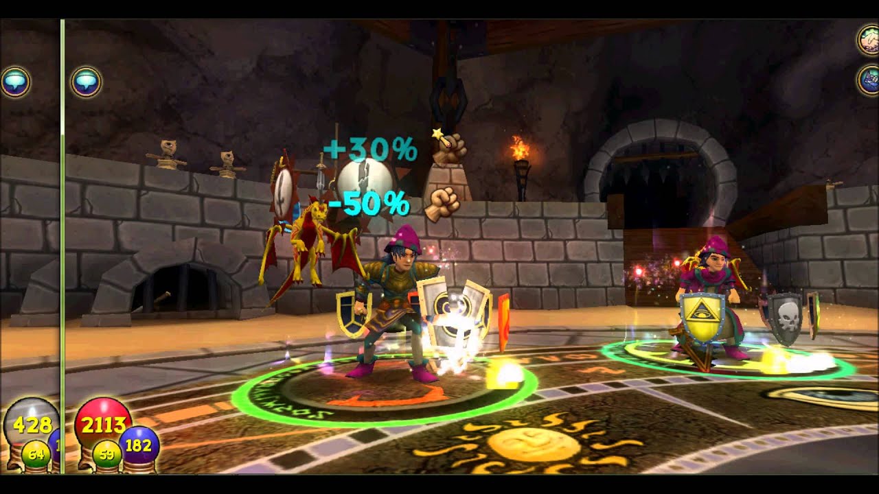 Wizard101 Test Realm Beating Aquila Secret Boss Dimachaerus With A ...