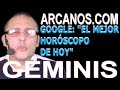 Video Horscopo Semanal GMINIS  del 24 al 30 Enero 2021 (Semana 2021-05) (Lectura del Tarot)
