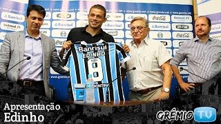 Coletiva apresentação do volante Edinho - LIVE GRÊMIO TV