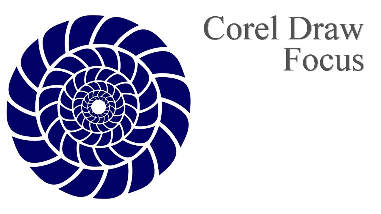 Tutorial for Corel Draw - logo Focus (Czech Comment) - YouTube
