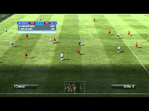 FIFA 12 - Netherlands vs Germany UEFA EURO 2012