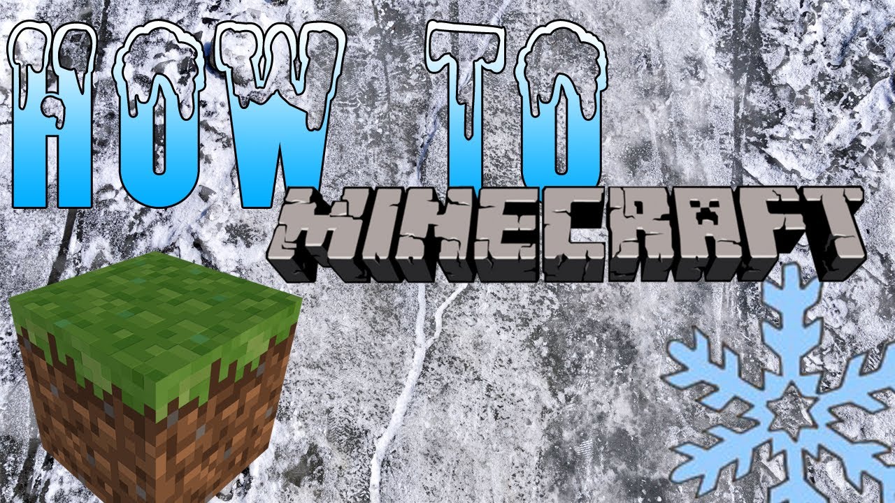 ... il bioma su Minecraft con MCEdit (e mettere la neve) - YouTube