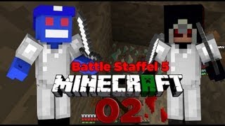 Ausrüsten - Minecraft Battle S05E02 ft. BluesLetsPlay [Full-HD/Aut]