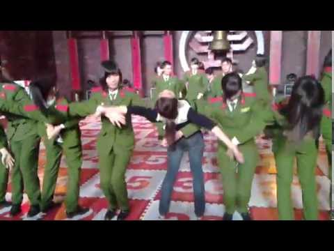 Ngắm nữ sinh học viện cảnh sát nhân dân nhảy aerobic Rung Chuông Vàng
