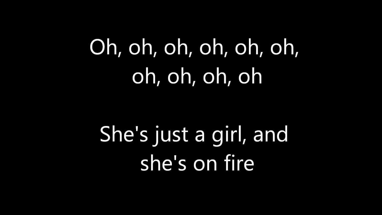 Alicia Keys Girl on Fire Lyrics YouTube
