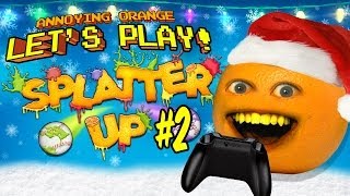 Annoying Orange Let's Play Splatter Up #2: Merry Splatmas!