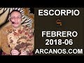 Video Horscopo Semanal ESCORPIO  del 4 al 10 Febrero 2018 (Semana 2018-06) (Lectura del Tarot)