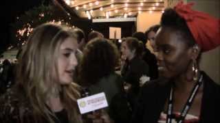 Sophie Curtis interviewed by SpiderwoodTV at the Premiere of INNOCENCE