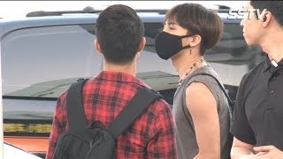 빅뱅(Big Bang) 출국, 지드래곤-태양의 공항포스! '누가누가 잘 숨나~' [SSTV]