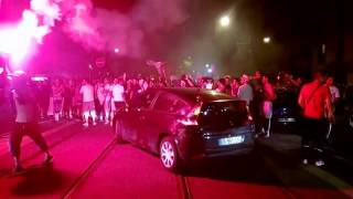 Joie des supporters Algériens à Grenoble