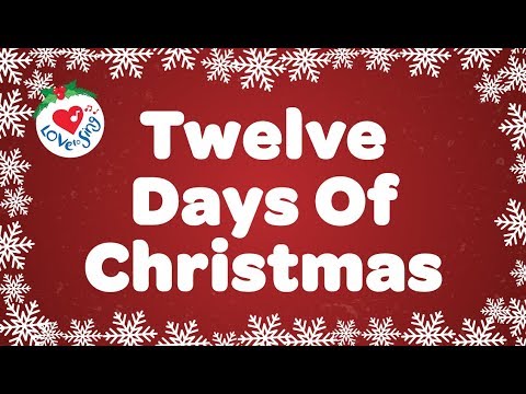 Twelve Days of Christmas with Lyrics Christmas Carol & Song Children Love to Sings - YouTube