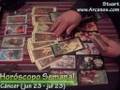 Video Horscopo Semanal CNCER  del 7 al 13 Septiembre 2008 (Semana 2008-37) (Lectura del Tarot)