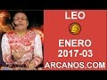 Video Horscopo Semanal LEO  del 15 al 21 Enero 2017 (Semana 2017-03) (Lectura del Tarot)