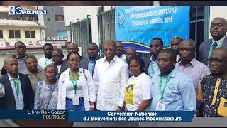 GABON / POLITIQUE : Convention Nationale du Mouvement des Jeunes Modernisateurs