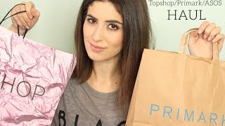 Topshop, Primark & ASOS Haul // Lily Pebbles