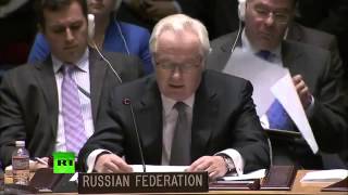 Выступление В.Чуркина на заседании СБ ООН по Украине