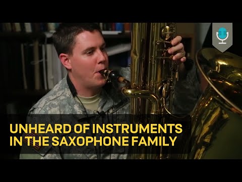Unheard of Instruments in the Saxophone Family