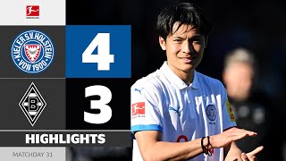 Machino Decides Spectacular Game! | HOLSTEIN KIEL — BORUSSIA M’GLADBACH | Highlights | MD 31 – BL