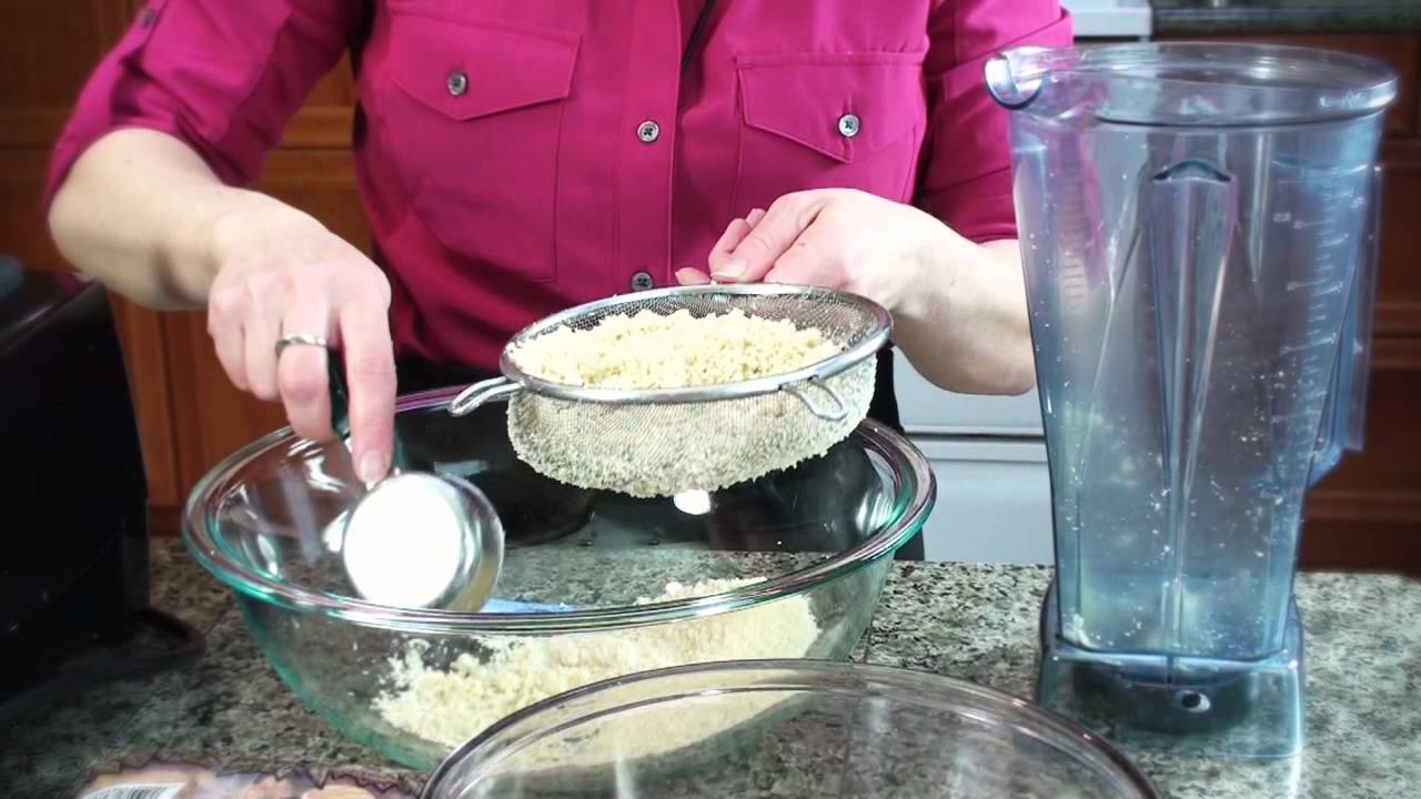 How to Make Blanched Almond Flour in the Vitamix YouTube