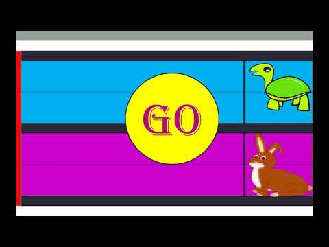 Fun Kids Racing Game | Tortoise Vs Rabbit | Funny Race Game For Kids