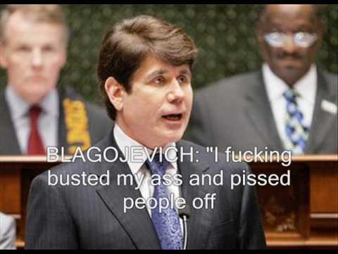 Blagojevich: "So F**k All of You" Raw Wiretap Footage - NSFW