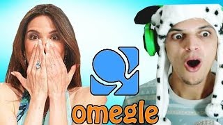 MELHORES REAÇÕES no OMEGLE com INSCRITOS