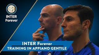 INTER FOREVER | Training with Spalletti, Zanetti, Toldo, Materazzi, Cambiasso and many other legends