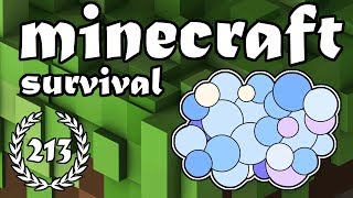 Minecraft Survival - Aflevering 213 - "Bubbelbad!"