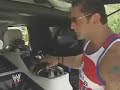 Dave Batista shows off his car collection