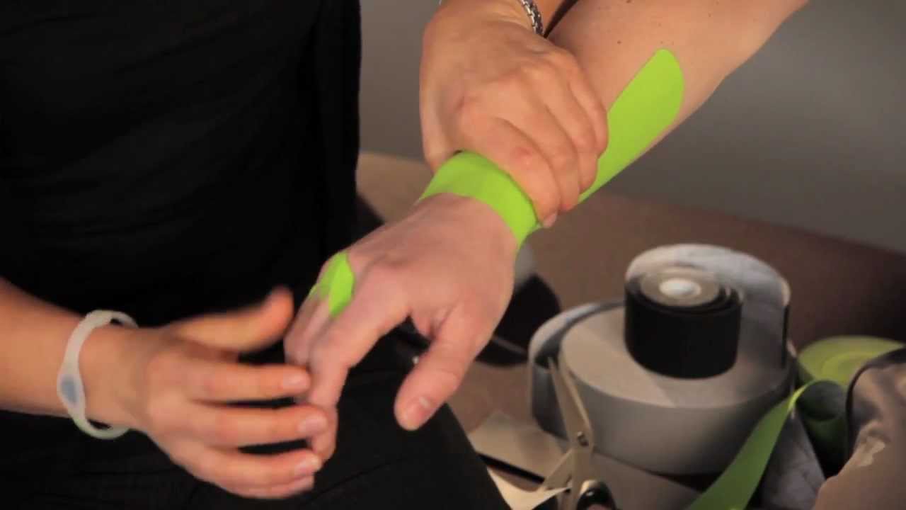 PerformTex Tape. How To Tape for Carpal Tunnel Support and Pain YouTube