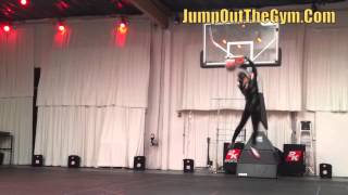 CRAZY "Vertical Jump" NBA 2K Behind The Scenes Dunks "Carlos Smothers"