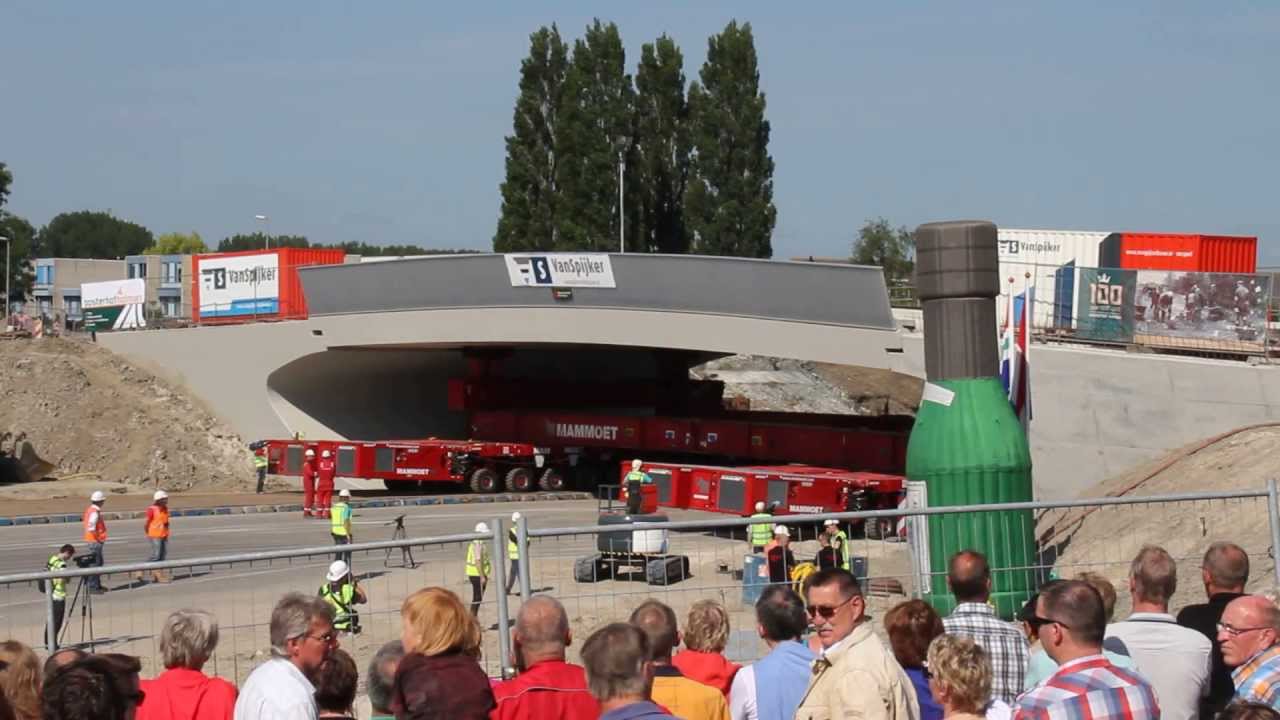 De bouw van viaduct koppeling
